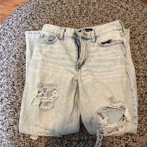 Aeropostale Light Blue Mom Jeans